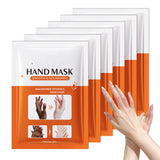 LZYLLS 6 Pairs Hand Masks Moisturizing Gloves, Hydrating Hand Mask Moisturizer Gloves Care for Dry Cracked Hands, Smooth Long Lasting Soft Firming Hand Mask Gift Set for Men Women（A