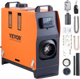 VEVOR 8KW Diesel Heater All in One, Diesel Air Heater with Bluetooth App Control, Portable Parking Heater Automatic Altitude Adjustment Max 18045 ft, Remote Control and LCD, for Vehicles