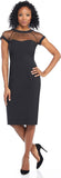 Maggy London Women's Illusion Dress Occasion Event Party Holiday Cocktail Guest of Wedding.
