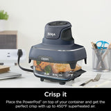 Ninja 6 Cup CleanCrisp Glass Container with Leak-Proof Storage lid, Compatible with Ninja Crispi® Portable Cooking System, Microwave, Freezer & Dishwasher Safe, PFAS & PTFE Free Glass, XSKSFN6CUP