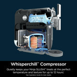Ninja SLUSHi (Renewed) 72 oz Professional Frozen Drink Maker, 3 Preset Settings Slushie Machine