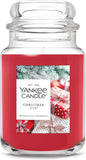 Yankee Candle Christmas Cookie Scented Candle, 22oz Large Jar with up to 150 Hour Burn Time, Giftable, Holidays