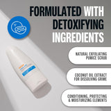 Carpe Exfoliating Underarm Scrub with Odor Protection, Underarm Exfoliator to Improve Deodorant Performance - Energizing Minty Fresh Smell - Armpit Scrub for Women and Men