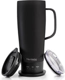 Nextmug Ultra - Temperature-Controlled, Self-Heating Travel Mug (Burgundy - 24 oz.)