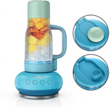 Ninja BlendBOSS | Personal Smoothie Blender and Tumbler | 26oz Travel Tumbler w/Leakproof Lid & Intergrated Chug Spout | AutoIQ Technololgy | 1200 Peak Watt | Cyberspace | DB301CYBRN | (NEW)