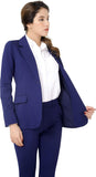 Marycrafts Women’s Two Piece Suits – Business Blazer Pant Suit Set, Professional Work Outfit for Office