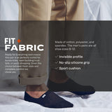 Pair of Thieves Men’s No Show Liner Socks, 4 Pack, Low-Cut Invisible Socks with Silicone Gripper, AMZ Exclusive