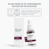 The Purest Solutions Exfoliating Facial Peeling - AHA BHA Exfoliant with Tasmanian Pepper & Hyaluronic Acid - 1.01 fl oz