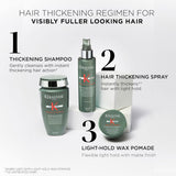 Kerastase Genesis Homme Cire d'Epaisseur Texturisante Light Hold Wax Pomade For Men, Provides Texture & Thickness, For Weakened Hair, 2.5 Fl Oz