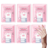 LZYLLS 6 Pairs Hand Masks Moisturizing Gloves, Hydrating Hand Mask Moisturizer Gloves Care for Dry Cracked Hands, Smooth Long Lasting Soft Firming Hand Mask Gift Set for Men Women（A