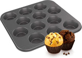 Ninja Foodi 12-Cup Muffin Pan, Medium, Grey - (For Ninja Foodi Digital Air Fry Oven)
