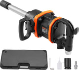 VEVOR 1 Inch Air Impact Wrench, Up to 5175 ft-lbs Beast Reverse Torque Output Pneumatic Impact w/ 8 Inch Anvil for Heavy Duty Machinery/Semi-Truck/Bus