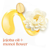 Dove Jojoba oil & Monoi Flower Oil Body Wash Serum + Radiance For Women for Hydrated & Repaired Skin 15.3 fl oz