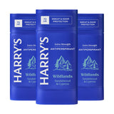Harry's Extra-Strength Antiperspirant Deodorant, Sweat & Odor Control Antiperspirant for Men, Stone, 2.5 oz Pack of 3