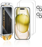 UNBREAKcable 2+2 Pack for iPhone 16 Pro Max Screen Protector & Lens Protector