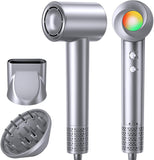 160000 RPM High-Speed Ionic Hair Dryer, Lightweight Portable Blow Dryer with 500 Million Negative Ions, Black