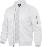 7DAY'S Men's Bomber Jackets Thermal Quilted Jacket Water Resistant Warm Winter Coats