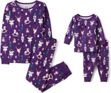 The Children's Place unisex-baby And Kids, Sibling Matching, Holiday Pajama Sets, Cotton