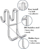 Rust-Resistant Door Mount Shower Hook – Strong Multifunctional Hanging Hook