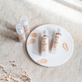 lavera Hyaluron Liquid Foundation - Warm Nude 03 - Foundation Make Up with Hyaluron & Almond Oil for a Flawless Complexion - Face Make Up - PETA Certified - Vegan - Made in Germany - 1 Fl Oz