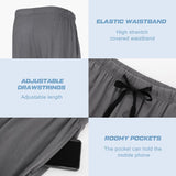 BAMBOO COOL Mens Pajama Pants Sleep Lounge Bottoms Soft Comfy Pj Pant Sleepwear with Pockets 2 Pack