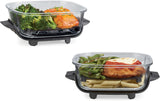 Ninja 6 Cup CleanCrisp Glass Container with Leak-Proof Storage lid, Compatible with Ninja Crispi® Portable Cooking System, Microwave, Freezer & Dishwasher Safe, PFAS & PTFE Free Glass, XSKSFN6CUP
