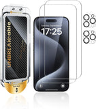 UNBREAKcable 2+2 Pack for iPhone 16 Pro Max Screen Protector & Lens Protector