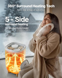 VEVOR Towel Warmers for Bathroom, 35 L Towel Warmer Bucket，Towel Dryer with Auto Shut Off for Spa Fits up to 6 Oversized Towels, Blankets, Clothes, Bathrobes, PJ's and More