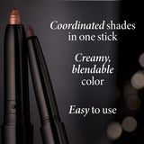 LAURA GELLER NEW YORK Swipe-n-Line Dual-Ended Eyeshadow + Eyeliner - Classic (Onyx/Champagne) - Cream Eyeshadow & Smooth Glide Eyeliner - Waterproof & Crease-free Color