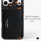 kate spade new york iPhone 17 Pro Max Case - Compatible with MagSafe - Designer Phone Case - Tortoise
