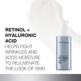Neutrogena Rapid Wrinkle Repair Retinol Face Moisturizer Night Cream, Anti-Aging Face Cream with Retinol & Hyaluronic Acid, 1 fl. oz + Trial Size Hydro Boost Facial Cleanser, 0.5 fl. oz