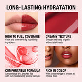 Jolilab 12 Colors Cream Texture Lip Gloss Set - Highly Pigmented,Hydrating, Moisturizing Makeup for Women（Set 12Color）