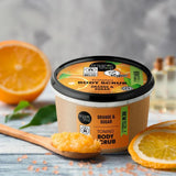 Organic Shop Citrus Body Scrub - Natural Skincare with Vitamin C, 12.17 fl oz