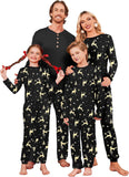 Ekouaer Family Christmas Pajamas Matching Sets Womens Mens Pjs Long Sleeve Sleepwear Holiday Lounge Sets