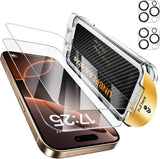 UNBREAKcable 2+2 Pack for iPhone 16 Pro Max Screen Protector & Lens Protector
