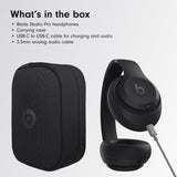 Beats Studio Pro Premium Wireless Over-Ear Headphones- Up to 40-Hour Battery Life, Active Noise Cancelling, Great for Travel & Commuting, USB-C Lossless Audio, Apple & Android Compatible -Black (Refurbished)