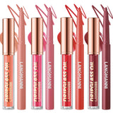 Jolilab Matte Lip Liner Lip Oil Set, Lip Makeup Set Natural Smooth Long-Lasting And Hydrating Beauty Daily Cosmetics Gift for Girls Easy-to-Use（12pcs）