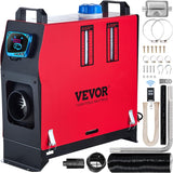 VEVOR 8KW Diesel Heater All in One, Diesel Air Heater with Bluetooth App Control, Portable Parking Heater Automatic Altitude Adjustment Max 18045 ft, Remote Control and LCD, for Vehicles