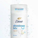 Dove Deodorant Stick Sensitive for 72 Hour Odor Protection Aluminum Free 2.4 oz