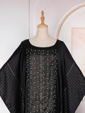 HD African Dresses for Women Fashion Beading Rhinestone Kaftan Maxi Dress