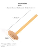 Japanese-style Household Tableware Wooden Soup Spoon