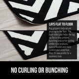 GORILLA GRIP Rug Gripper Pads Keep Area Rugs Corners from Curling, No Damage Reusable Double-Sided Stickers, Holds Down Carpet in Place on Hardwood Floors, Grips Tile Floor, Holiday Home Decor 8 Pcs