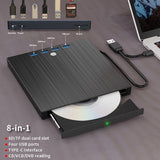 External DVD Burner TYPE-C Multi-function CD Disc Drive Extended Optical Drive