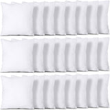 Utopia Bedding Throw Pillows (Set of 4, White), 18 x 18 Inches Pillows for Sofa, Bed and Couch Decorative Stuffer Pillow