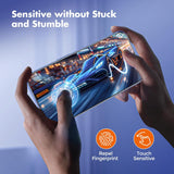 UNBREAKcable 3-Pack Screen Protector for iPhone 16/15, Shatterproof Tempered Glass [Easy Installation Frame] [99.99% HD Clear] [Case Friendly] [9H Hardness] [Full Coverage] for Apple 6.1 inch