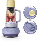 Ninja BlendBOSS | Personal Smoothie Blender and Tumbler | 26oz Travel Tumbler w/Leakproof Lid & Intergrated Chug Spout | AutoIQ Technololgy | 1200 Peak Watt | Cyberspace | DB301CYBRN | (NEW)