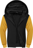 SWISSWELL Hooded Jacket for Boys Full Zip Ultra Soft Sherpa Fleece Hoodie Sweatshirt for Kids School Hooded Outerwear