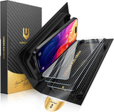 UNBREAKcable for iPhone 16 Pro Screen Protector [Quick-Installation Box] 3-Pack 9H+ Hardness Shatterproof Tempered Glass [99.99% HD Clear] [Case Friendly] [Bubble Free] for Apple 16 Pro 6.3 inch
