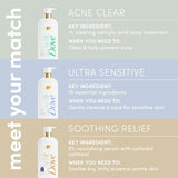 Dove Serum Body Wash Ultra Gentle hydrating cleanse with only 10 essential ingredients 18.5 Fl Oz