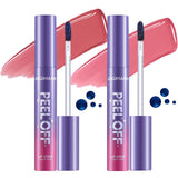 Jolilab Quick Lip Stain Peel Off,Wipe Off,Waterproof,Transfer proof,Highly Pigmented,Ultra Long Lasting Peel Off Lip Makeup With Matte finish for All-day Wear.（#03+04）